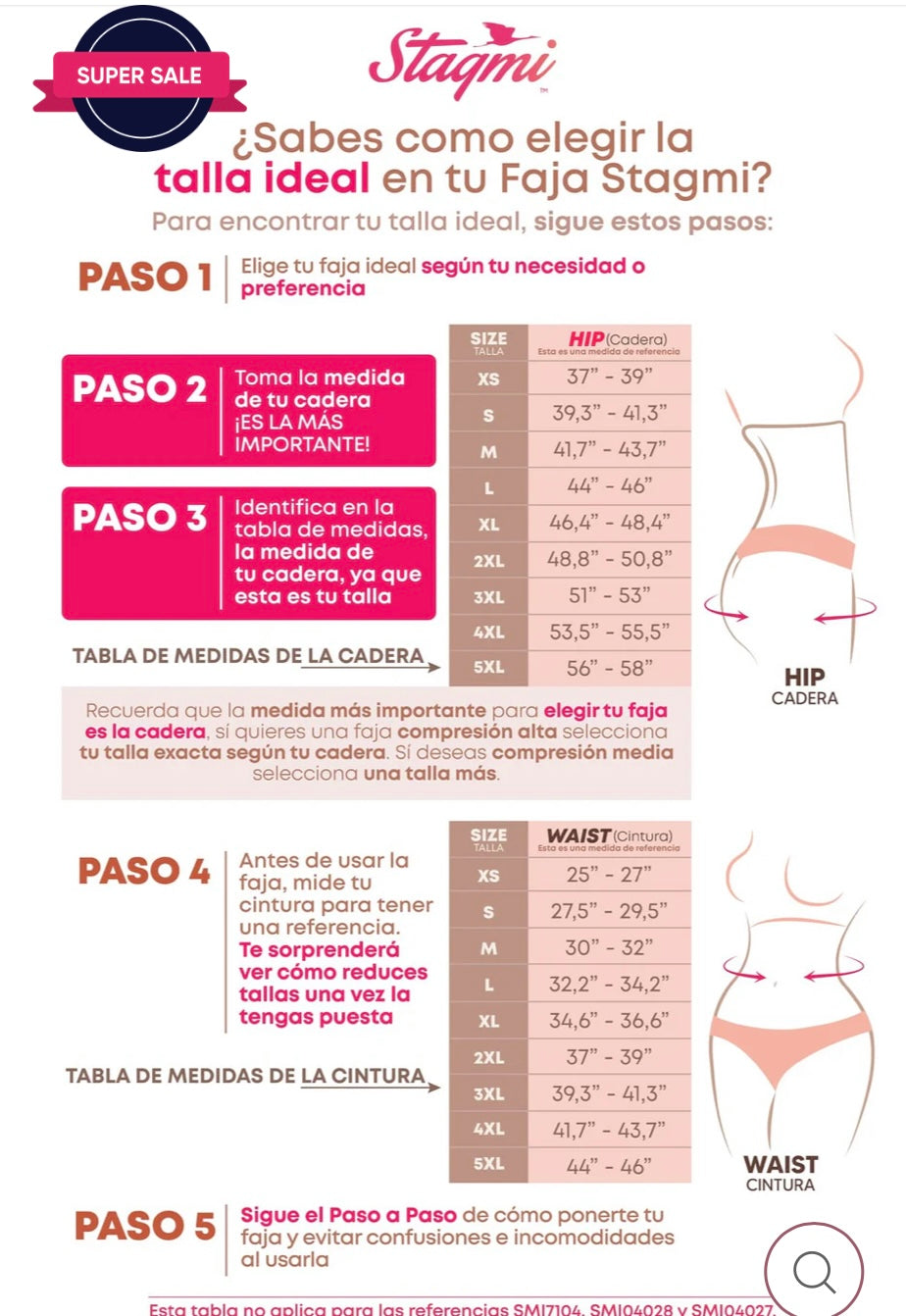 FAJA LA IMPACTANTE ULTRA INVISIBLE PROGRESIVA LARGA CON MANGAS REF SMI7133