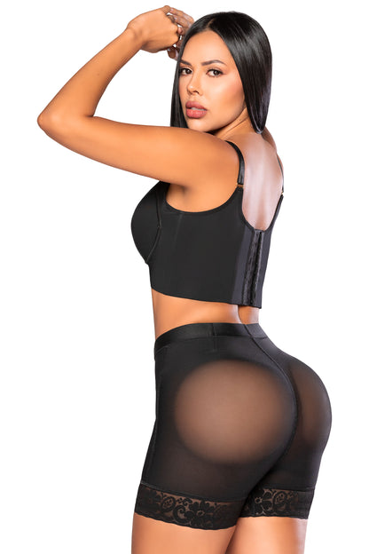 -Panty Ultrainvisible SMI4000 lifting extra natural
- Vista posterior panty con efecto redondeado
- Panty con encaje abdomen control flexible