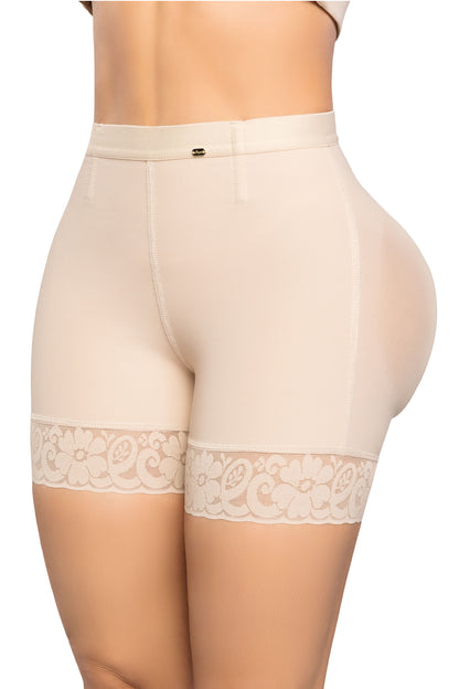 -Panty Ultrainvisible SMI4000 lifting extra natural
- Vista posterior panty con efecto redondeado
- Panty con encaje abdomen control flexible