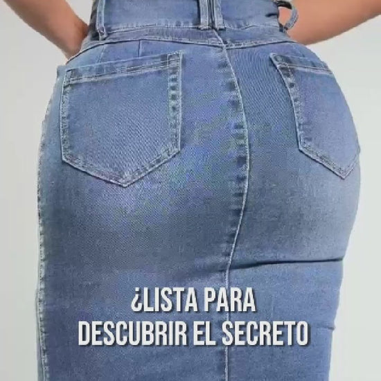 - Panty Ultrainvisible SMI4000 lifting extra natural
- Vista posterior panty con efecto redondeado
- Panty con encaje abdomen control flexible